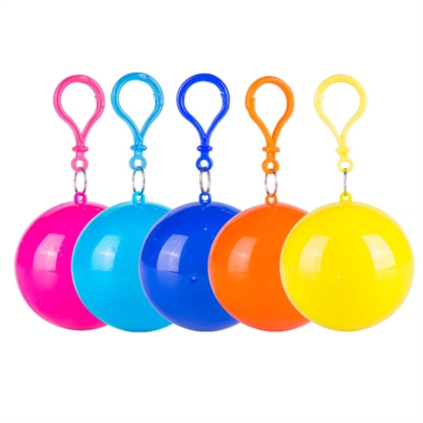 Hook Outdoor Portable Rain Poncho Ball - Hook Outdoor Portable Rain Poncho Ball - Image 0 of 2