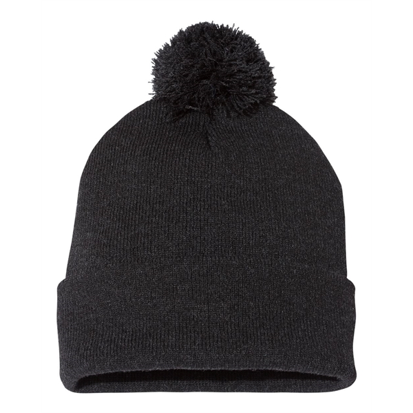 Sportsman 12" Pom-Pom Cuffed Beanie - Sportsman 12" Pom-Pom Cuffed Beanie - Image 65 of 103