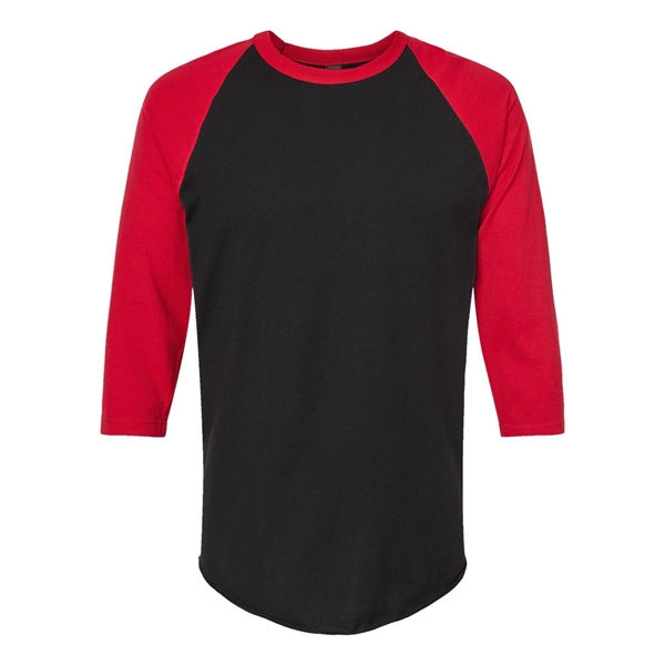 Tultex Fine Jersey Raglan T-Shirt - Tultex Fine Jersey Raglan T-Shirt - Image 38 of 73