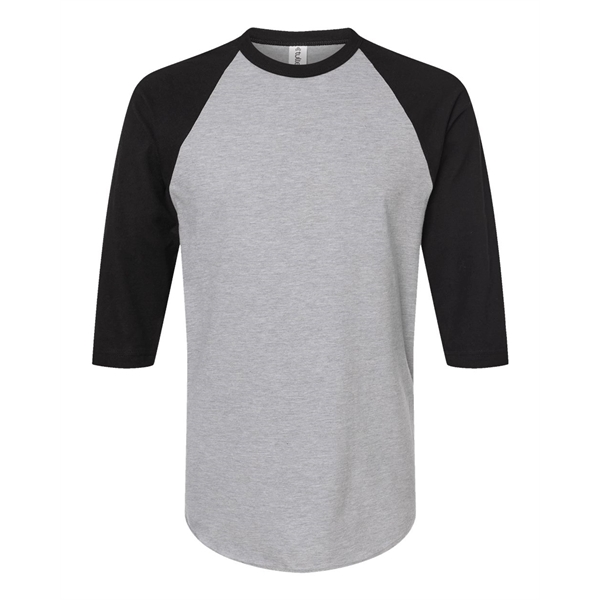 Tultex Fine Jersey Raglan T-Shirt - Tultex Fine Jersey Raglan T-Shirt - Image 44 of 73