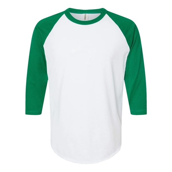 Tultex Fine Jersey Raglan T-Shirt - Tultex Fine Jersey Raglan T-Shirt - Image 62 of 73