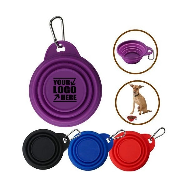 Collapsible Dog Bowl With Custom Logo - Collapsible Dog Bowl With Custom Logo - Image 0 of 2