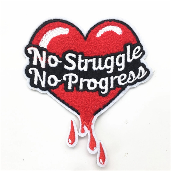 Custom Chenille Towel Embroidered Patches - Custom Chenille Towel Embroidered Patches - Image 1 of 5