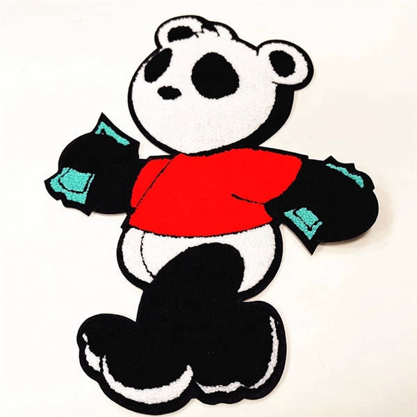 Custom Chenille Towel Embroidered Patches - Custom Chenille Towel Embroidered Patches - Image 3 of 5