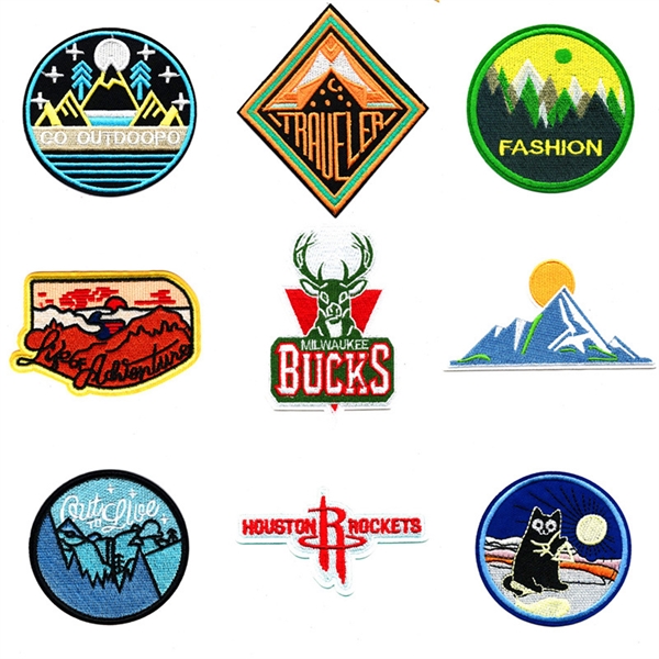 Custom Woven Embroidery Patch Badges - Custom Woven Embroidery Patch Badges - Image 1 of 6