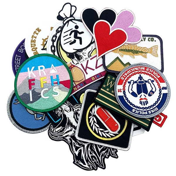 Custom Woven Embroidery Patch Badges - Custom Woven Embroidery Patch Badges - Image 5 of 6