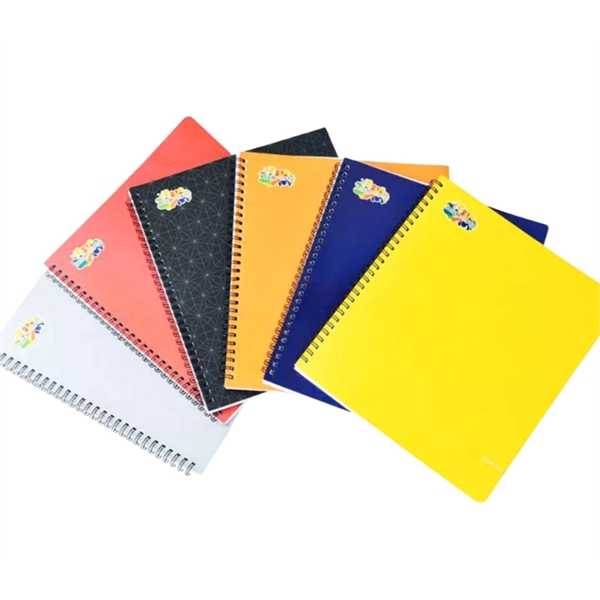 White Paper Card Spiral Business Notebook - White Paper Card Spiral Business Notebook - Image 7 of 10