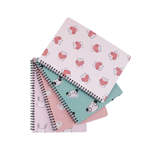 White Paper Card Spiral Business Notebook - White Paper Card Spiral Business Notebook - Image 8 of 10