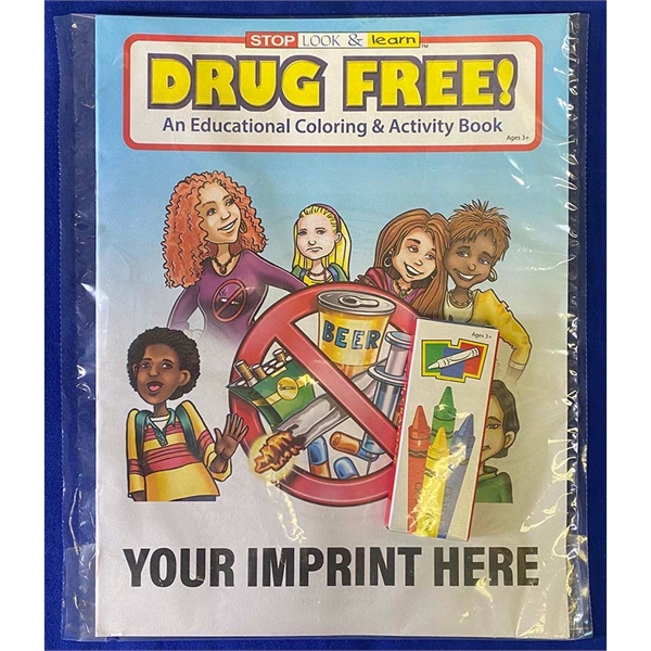 Drug Free Coloring Book Fun Pack - Drug Free Coloring Book Fun Pack - Image 0 of 3