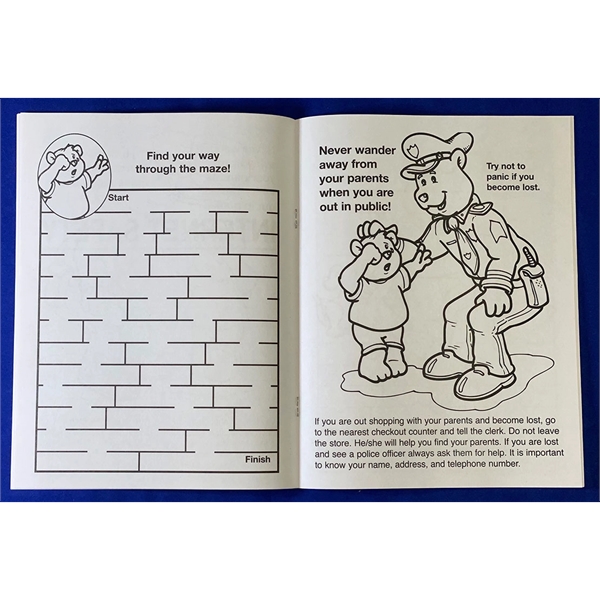 Be Smart, Say No to Strangers Coloring and Activity Book - Be Smart, Say No to Strangers Coloring and Activity Book - Image 1 of 2