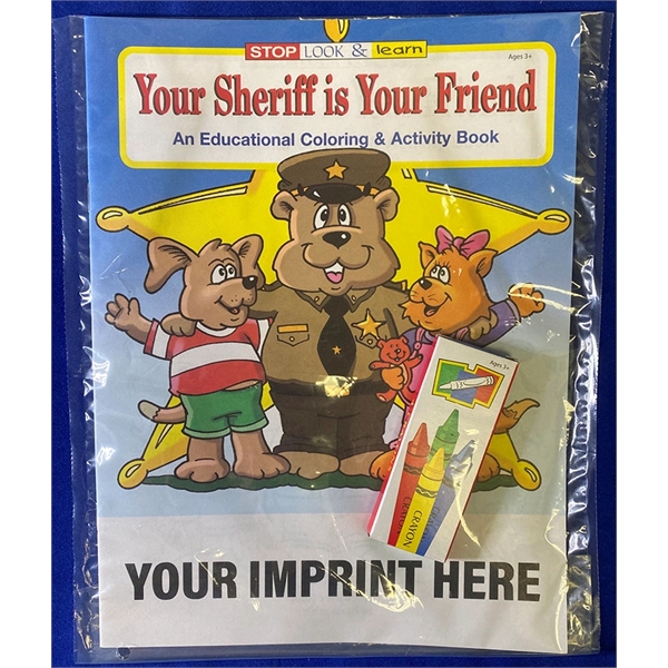 Your Sheriff is Your Friend Coloring Book Fun Pack - Your Sheriff is Your Friend Coloring Book Fun Pack - Image 0 of 3