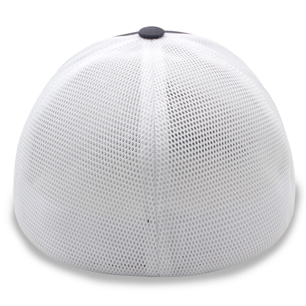 6 Panel Stretch Fit Trucker Cap - 6 Panel Stretch Fit Trucker Cap - Image 14 of 15