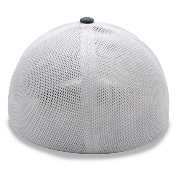 6 Panel Stretch Fit Trucker Cap - 6 Panel Stretch Fit Trucker Cap - Image 4 of 15