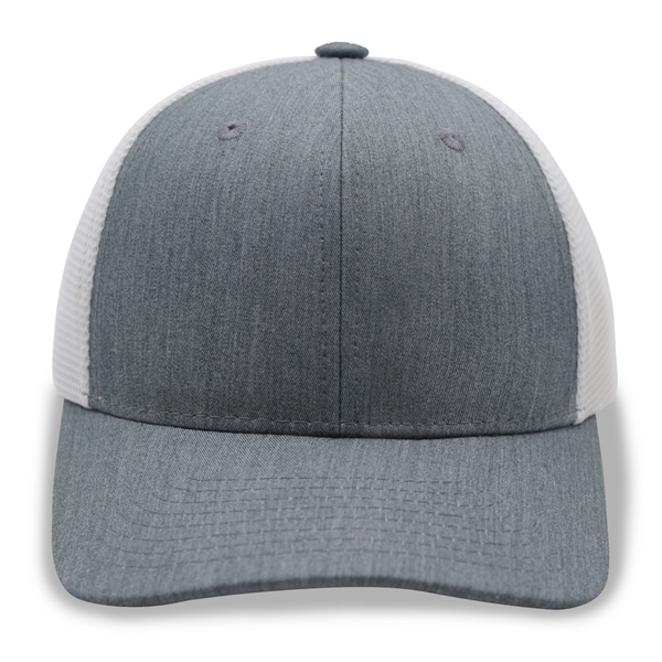 6 Panel Stretch Fit Trucker Cap - 6 Panel Stretch Fit Trucker Cap - Image 5 of 15