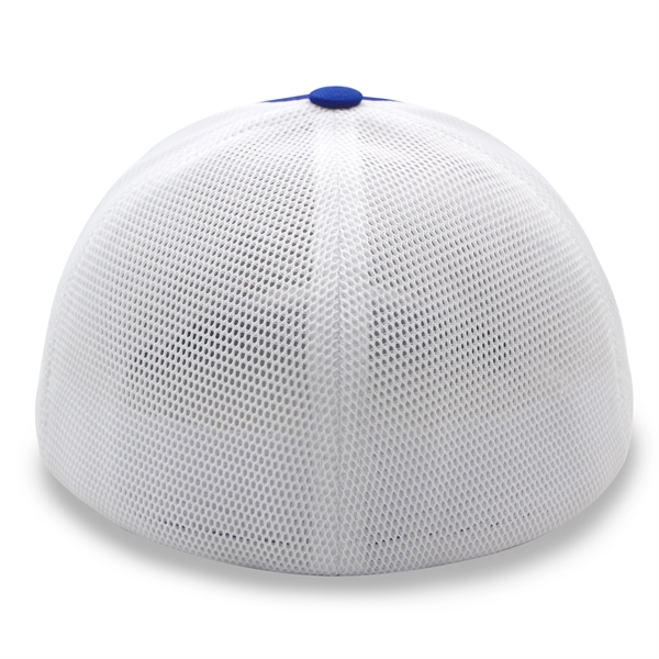 6 Panel Stretch Fit Trucker Cap - 6 Panel Stretch Fit Trucker Cap - Image 10 of 15