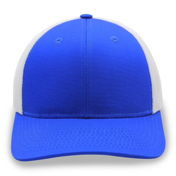 6 Panel Stretch Fit Trucker Cap - 6 Panel Stretch Fit Trucker Cap - Image 11 of 15