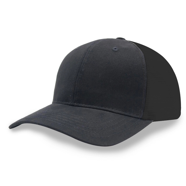 Trucker cap, 6 Panels, Mesh Back, snap buckle - Trucker cap, 6 Panels, Mesh Back, snap buckle - Image 2 of 22
