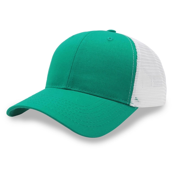 Trucker cap, 6 Panels, Mesh Back, snap buckle - Trucker cap, 6 Panels, Mesh Back, snap buckle - Image 5 of 22