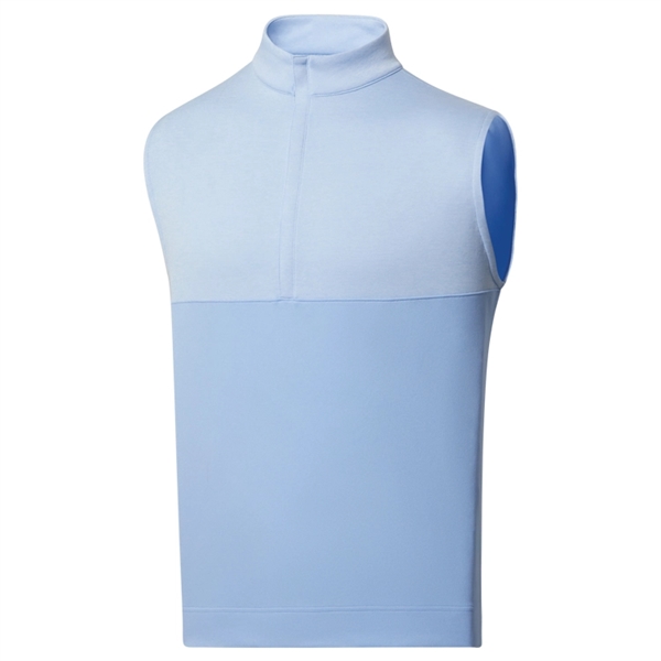 FootJoy Heather Yoke Half-Zip Vest - FootJoy Heather Yoke Half-Zip Vest - Image 0 of 3