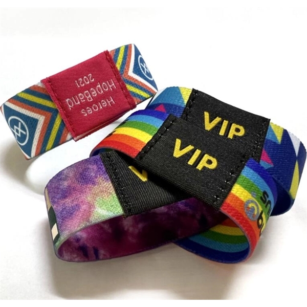 Elastic RFID wristband for event - Elastic RFID wristband for event - Image 0 of 3