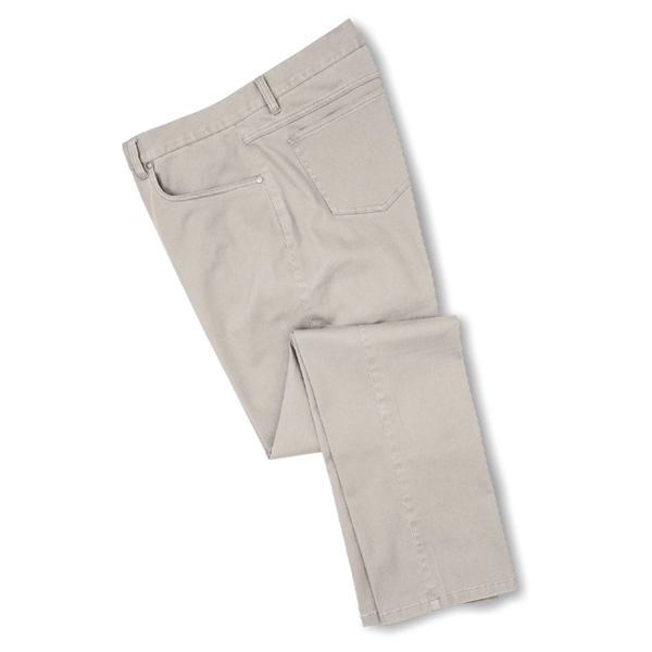 FootJoy Sueded Cotton Twill 5-Pocket Pants - FootJoy Sueded Cotton Twill 5-Pocket Pants - Image 3 of 3