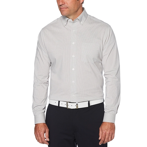 Perry Ellis Mini Grid Woven Shirt - Perry Ellis Mini Grid Woven Shirt - Image 0 of 3