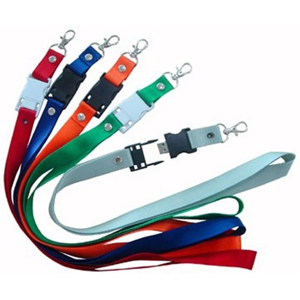 USB Flash Drive Lanyards 16GB - USB Flash Drive Lanyards 16GB - Image 1 of 4