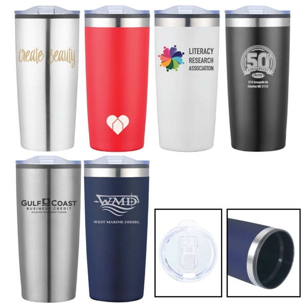 Maddox 20 oz. Double Walled Stainless Steel Tumbler - Maddox 20 oz. Double Walled Stainless Steel Tumbler - Image 0 of 6