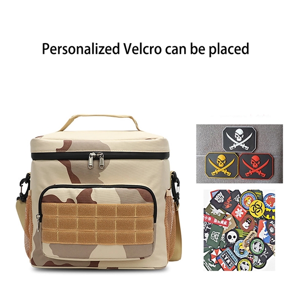 Camo Insulated Lunch Cooler Bag - Camo Insulated Lunch Cooler Bag - Image 13 of 14
