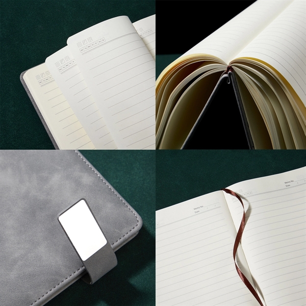 A5 Notebook With Magnetic Clasp - A5 Notebook With Magnetic Clasp - Image 2 of 4