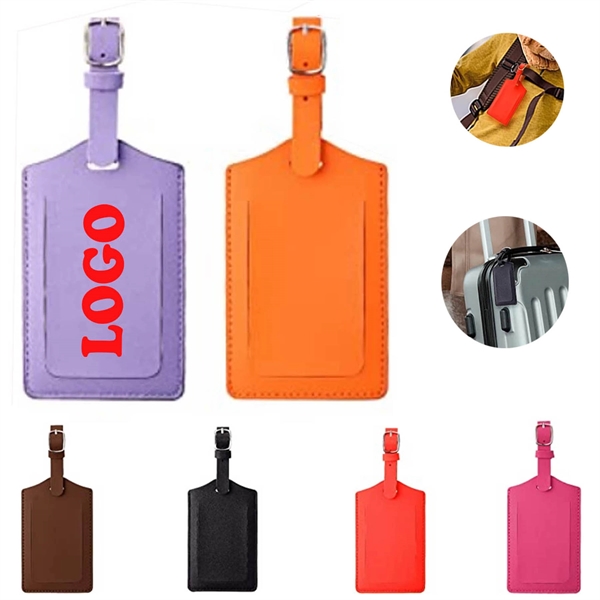 Pu Leather Luggage Tag - Pu Leather Luggage Tag - Image 0 of 1