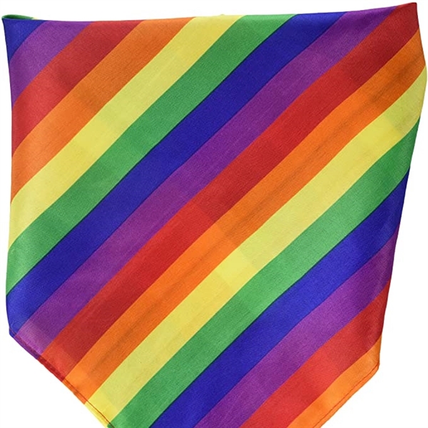 LGBTQ Rainbow Bandana - LGBTQ Rainbow Bandana - Image 2 of 2