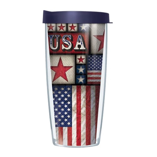 24 oz. Full Color Polycarbonate Tumbler