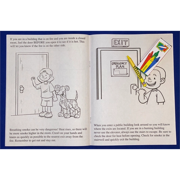 A Visit to the Fire Station Coloring Activity Book Fun Pack - A Visit to the Fire Station Coloring Activity Book Fun Pack - Image 2 of 3