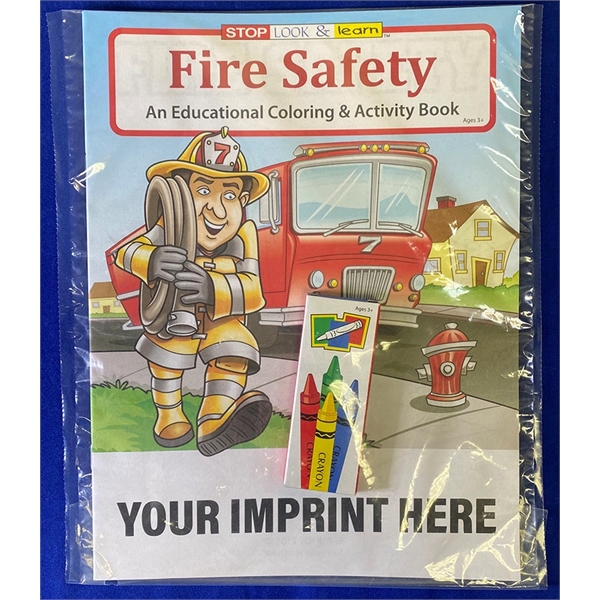 Fire Safety Coloring Book Fun Pack - Fire Safety Coloring Book Fun Pack - Image 0 of 3