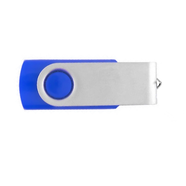 Quick Ship USB Flash Drives Rotating Swivel Pen Drive - Quick Ship USB Flash Drives Rotating Swivel Pen Drive - Image 8 of 9