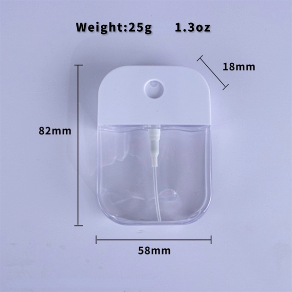 38ml Card Spray Bottle with Silicone Sleeve Hook - 38ml Card Spray Bottle with Silicone Sleeve Hook - Image 9 of 10