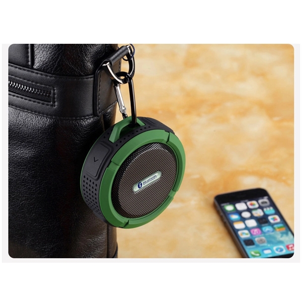 Portable Waterproof Car Sucker Wireless Bluetooth Speaker - Portable Waterproof Car Sucker Wireless Bluetooth Speaker - Image 3 of 4