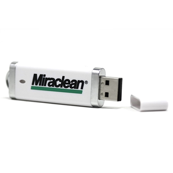 Acadia Slim plastic USB drive - Acadia Slim plastic USB drive - Image 1 of 10