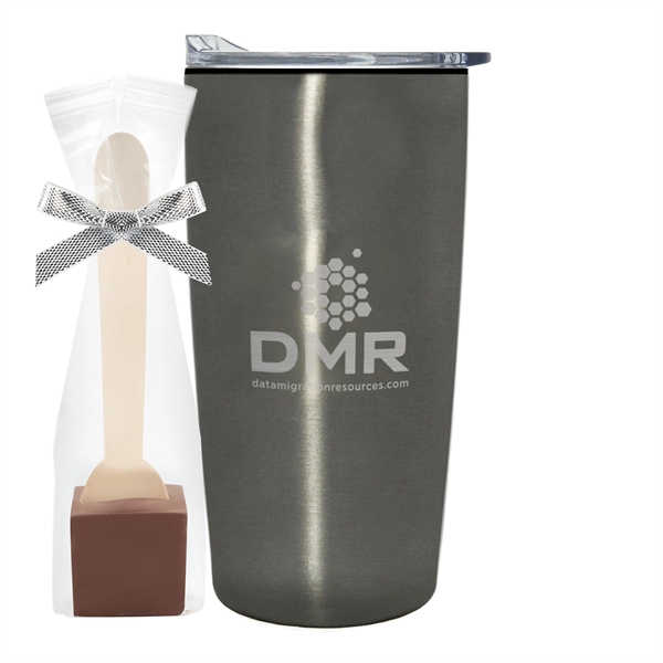 20 oz. Straight Tumbler with Plastic Liner Gift Sets - 20 oz. Straight Tumbler with Plastic Liner Gift Sets - Image 0 of 6