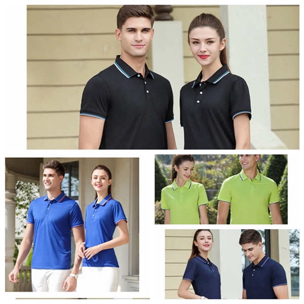 Colorful Men Polo Shirt - Colorful Men Polo Shirt - Image 2 of 13