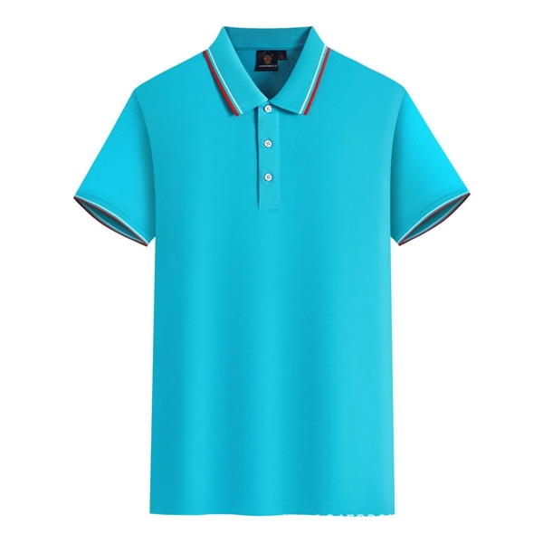 Colorful Men Polo Shirt - Colorful Men Polo Shirt - Image 10 of 13