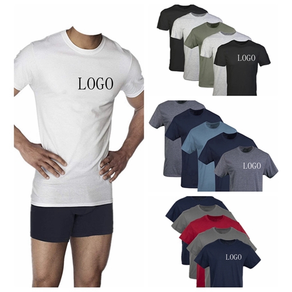 Men'S Crew Neck T-Shirt - Men'S Crew Neck T-Shirt - Image 6 of 8