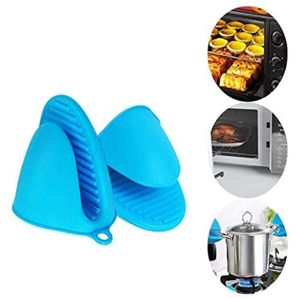 Silicone Oven Mitts Pot Holder - Silicone Oven Mitts Pot Holder - Image 0 of 6