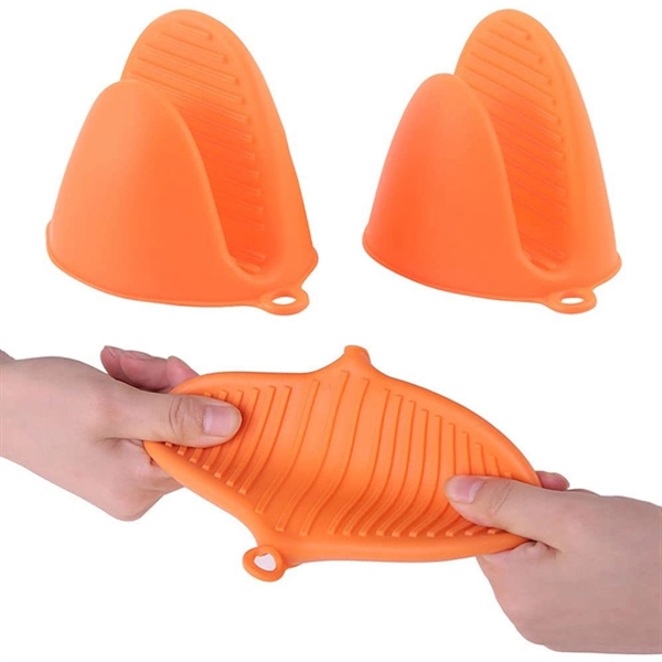 Silicone Oven Mitts Pot Holder - Silicone Oven Mitts Pot Holder - Image 5 of 6