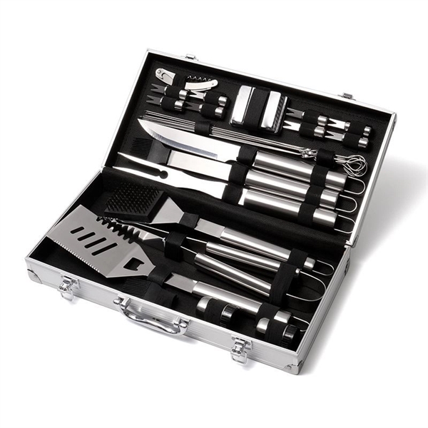 25-Piece BBQ Set In Case - 25-Piece BBQ Set In Case - Image 1 of 1