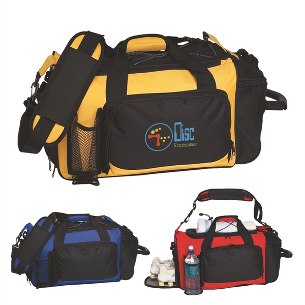 Deluxe Sports Duffel Bag - Deluxe Sports Duffel Bag - Image 13 of 13