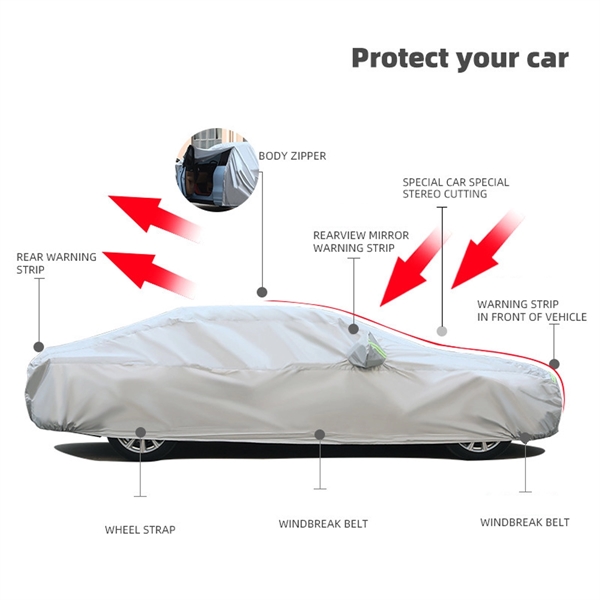 Waterproof All Weather Car Cover - Waterproof All Weather Car Cover - Image 1 of 4