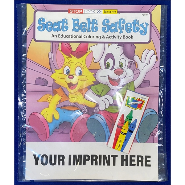 Seat Belt Safety Coloring Book Fun Pack - Seat Belt Safety Coloring Book Fun Pack - Image 0 of 3