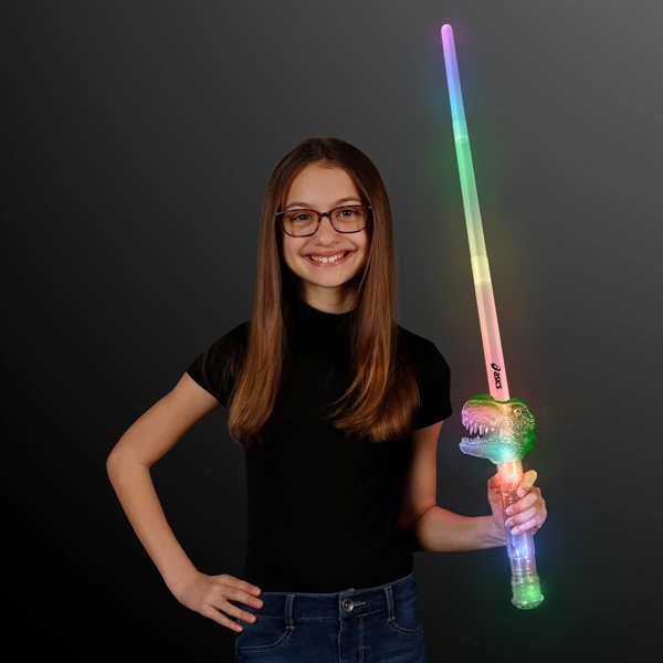 Light Up Dinosaur Expandable Sword Toy - Light Up Dinosaur Expandable Sword Toy - Image 1 of 1